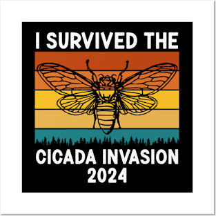 I Survived The Cicada Invasion 2024 Posters and Art